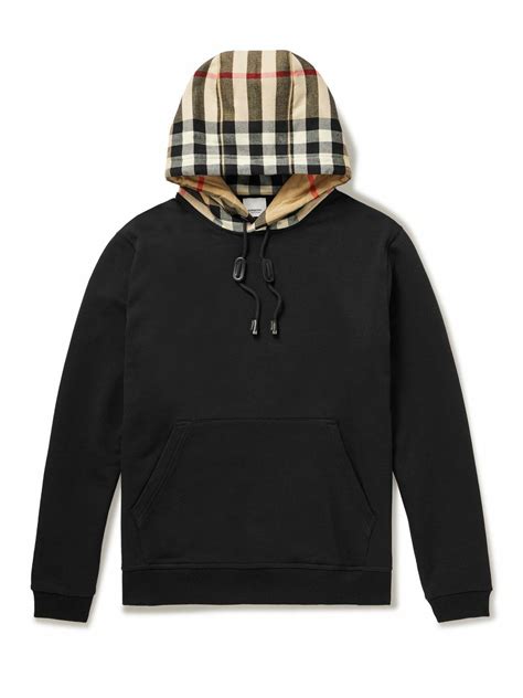 burberry pullover black|Burberry hoodie xxl.